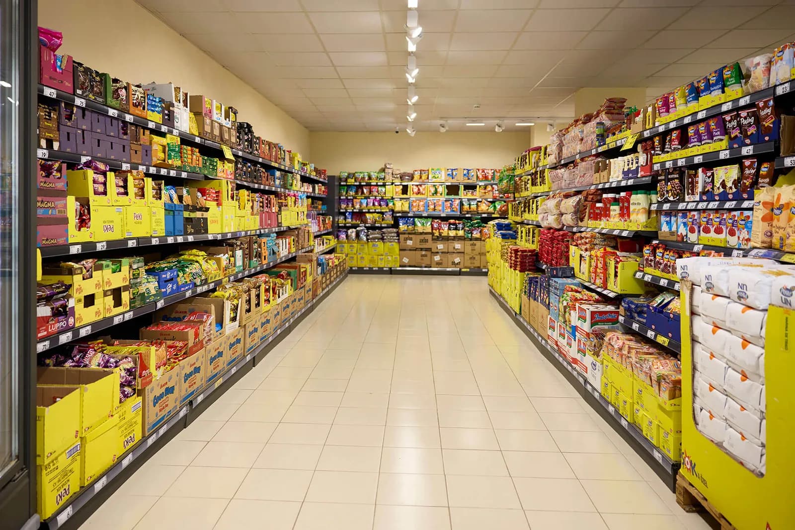 ŞOK Market mağaza reyonları