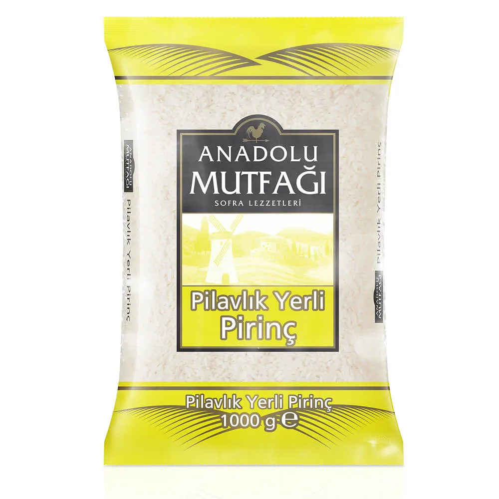 Anadolu Mutfağı Yerli Pilavlık Pirinç 1 kg
