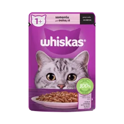 Whiskas Kedi Maması Somonlu 85 Gr
