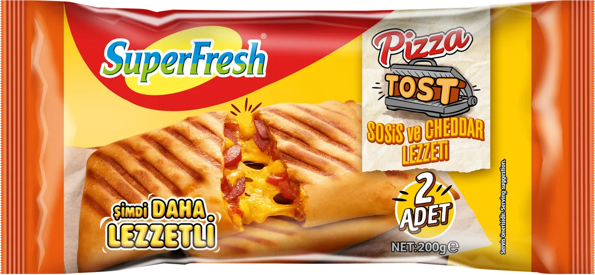 Superfresh Pizza Tost Cheddarlı 200 g