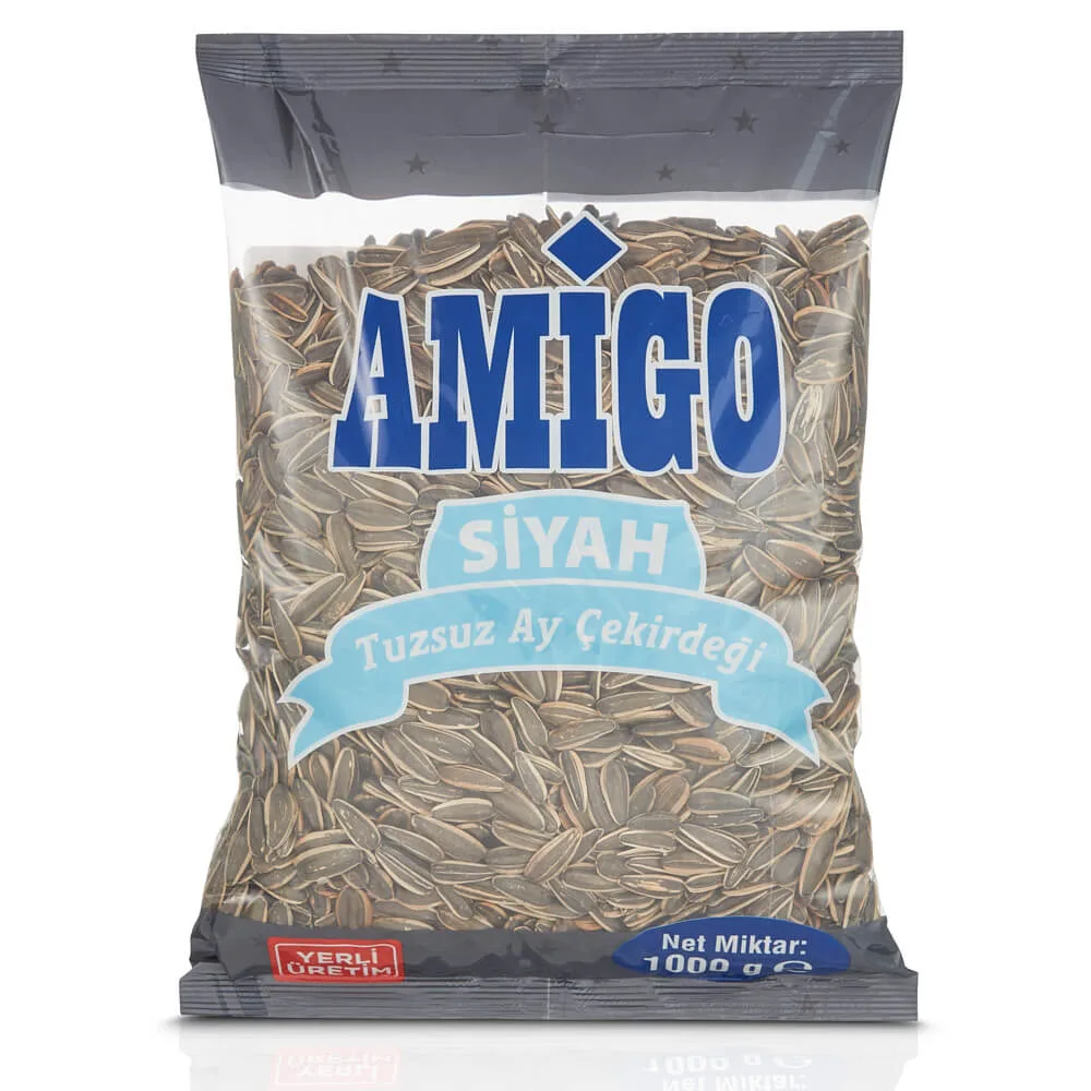 Amigo Tuzsuz Siyah Çekirdek 1 kg
