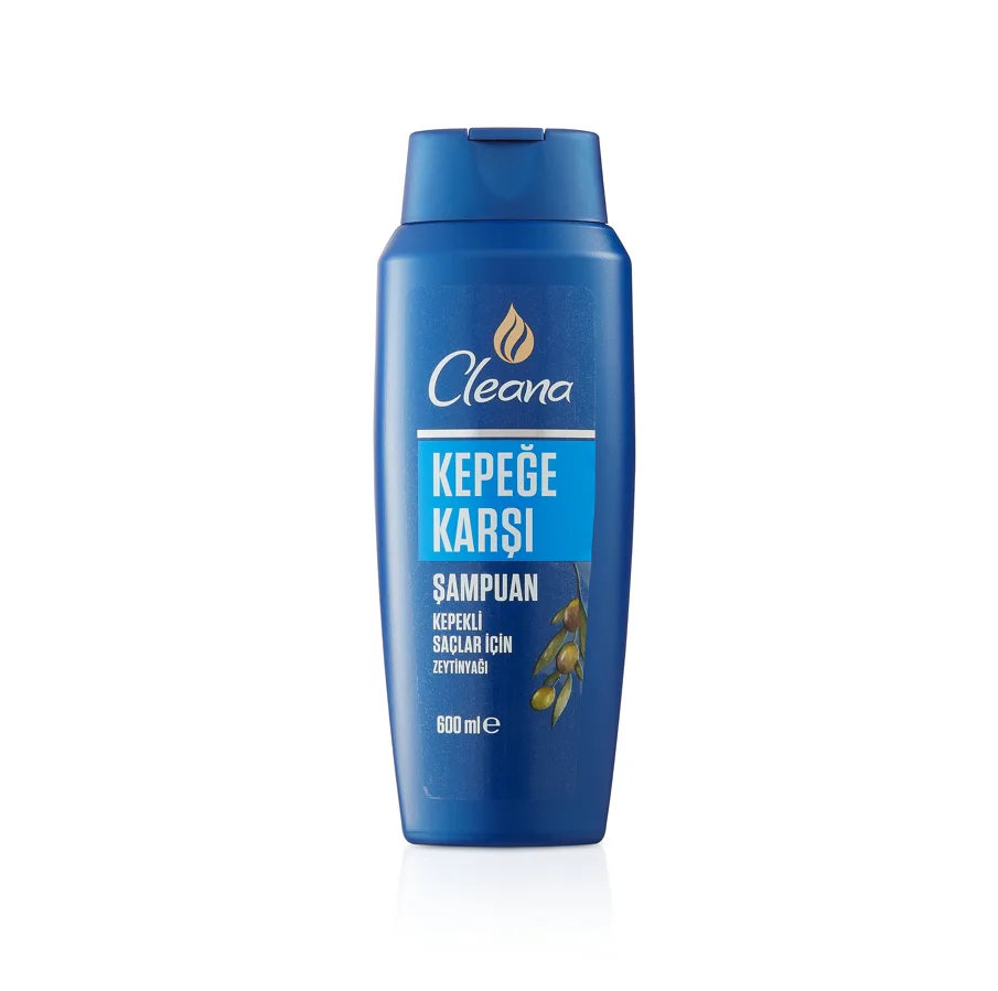 Cleana Şampuan Kepeğe Karşı Zeytinyağlı 600 ml