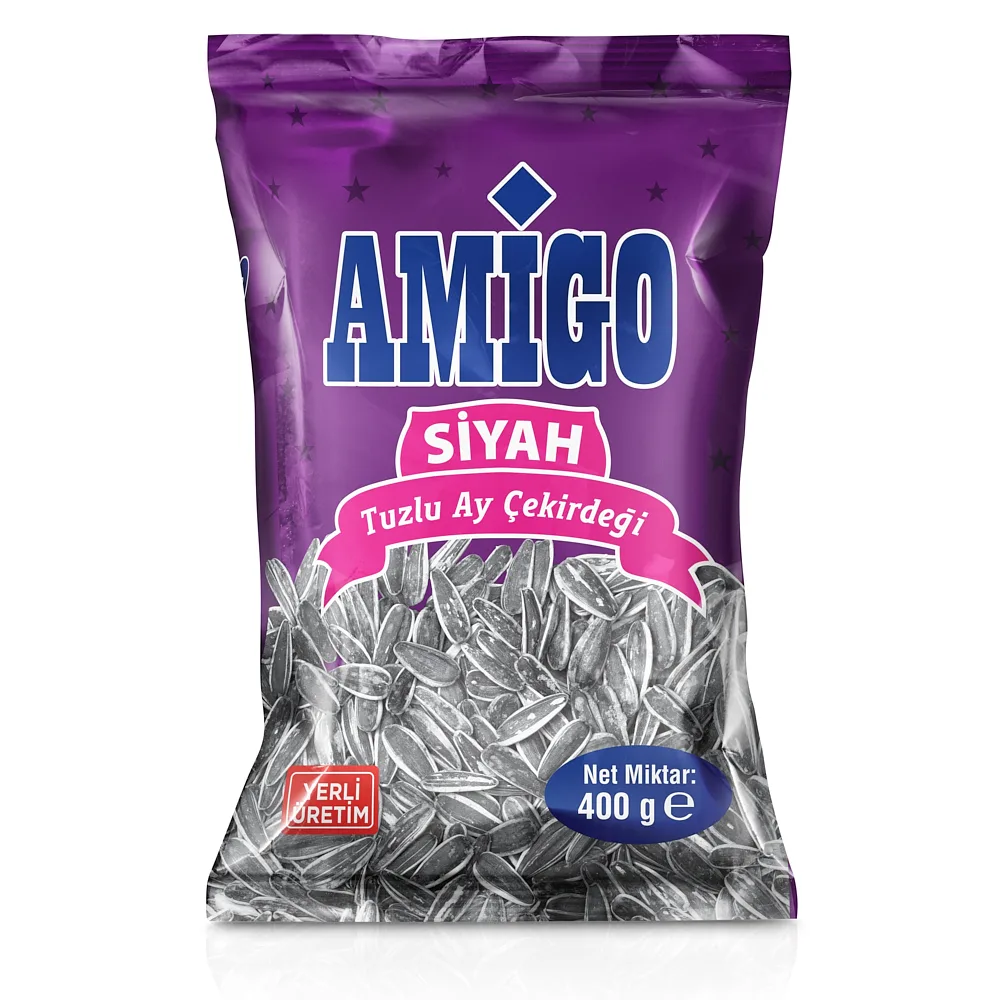 Amigo Siyah Tuzlu Ay Çekirdeği 400 g