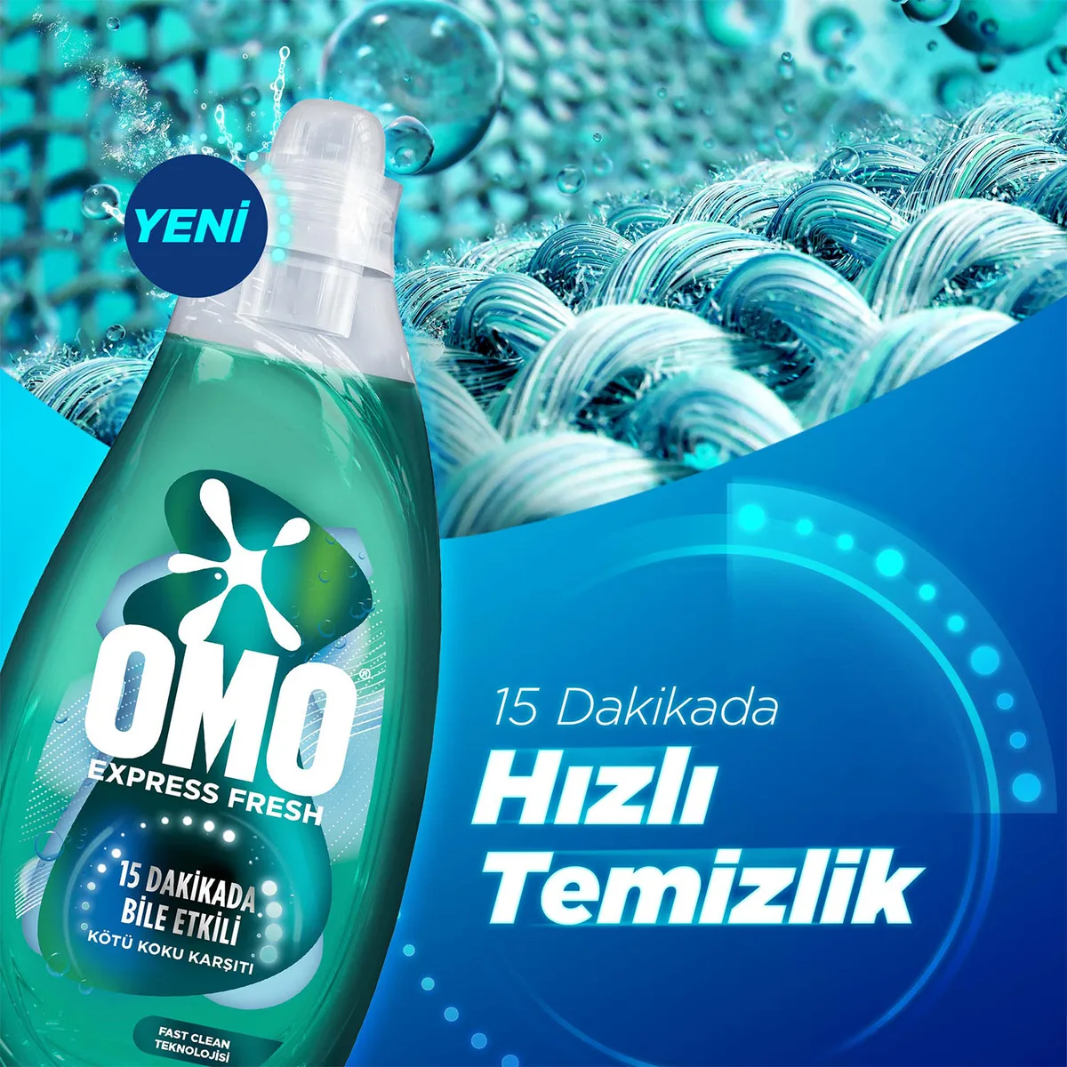 Omo Express Fresh Beyaz Ve Renkliler 1480 Ml
