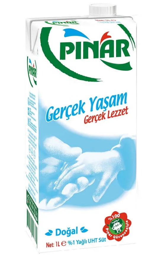 Pınar Süt %1 Yağlı 1 L