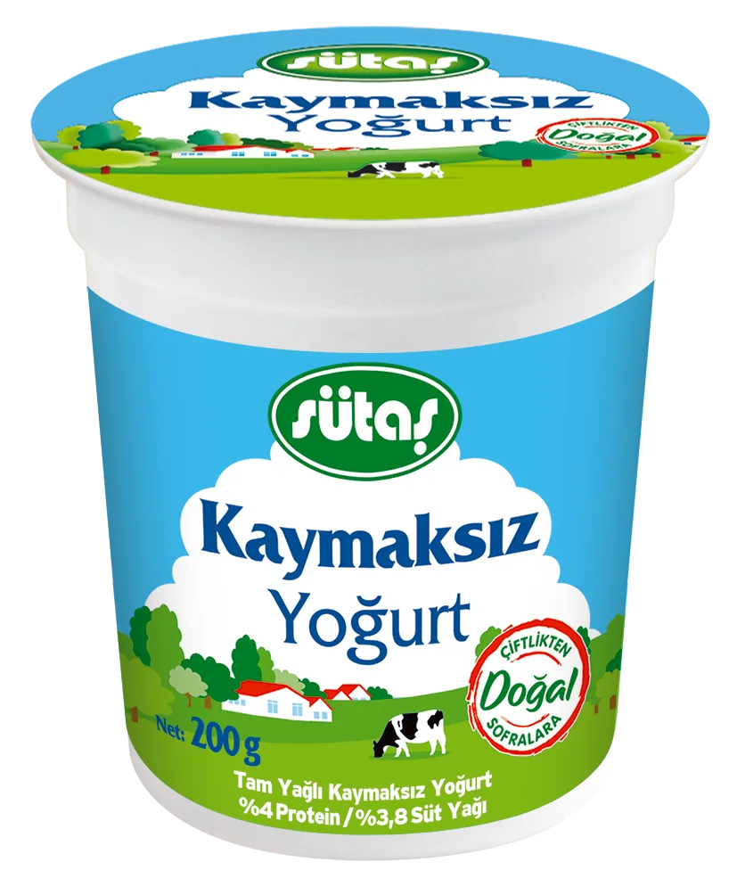 Sütaş Kaymaksız Yoğurt 200 g