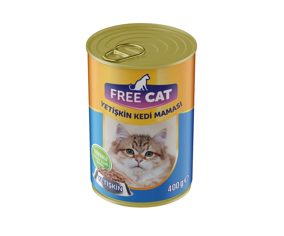 Free Cat Somonlu Kedi Maması 400 g