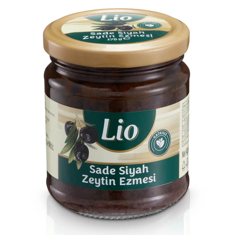 Lio Sade Siyah Zeytin Ezmesi 175 g