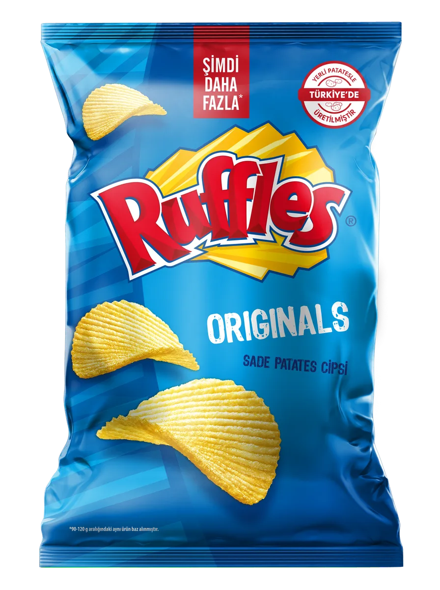 Ruffles Originals Sade Patates Cipsi 125 g