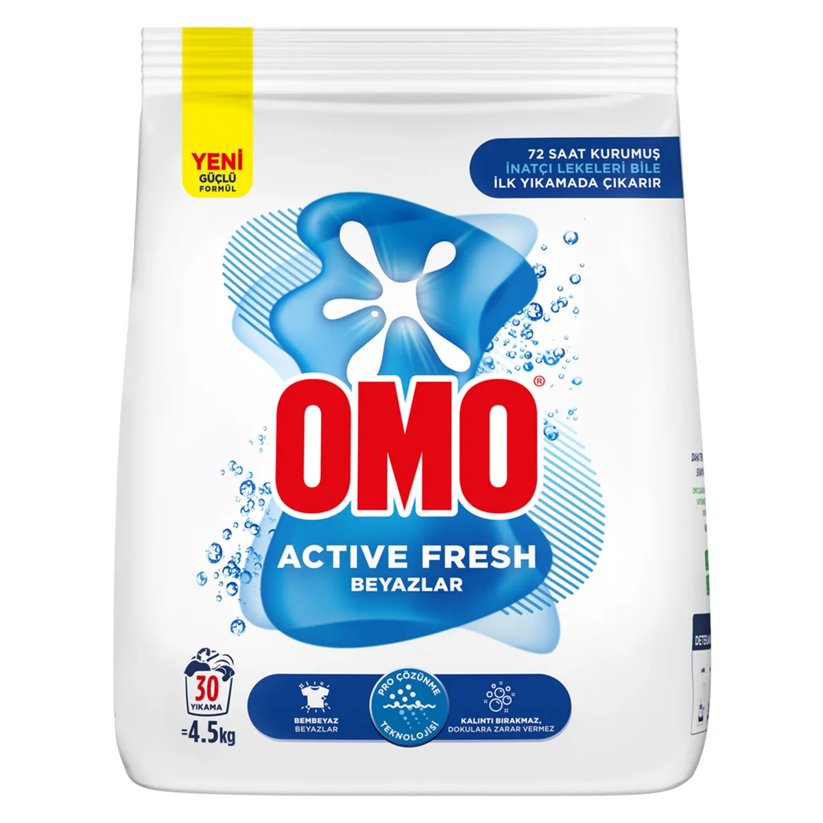 Omo Active Fresh Beyazlar Toz Deterjan 4.5 Kg