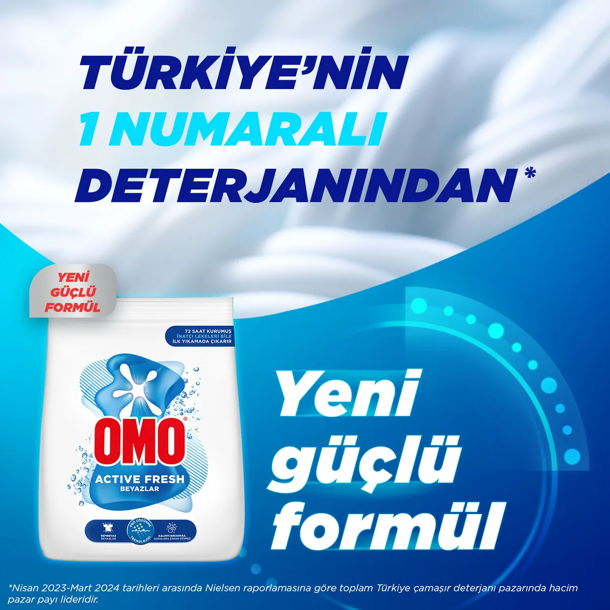 Omo Active Fresh Beyazlar Toz Deterjan 4.5 Kg