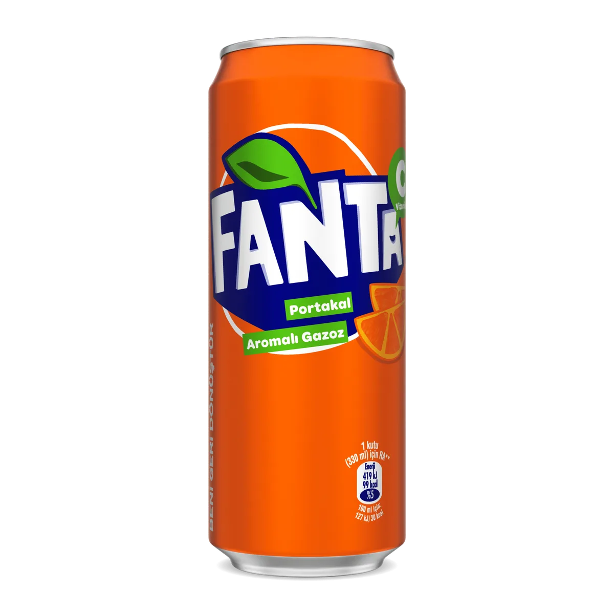 Fanta Portakal Aromalı Gazoz 330 ml
