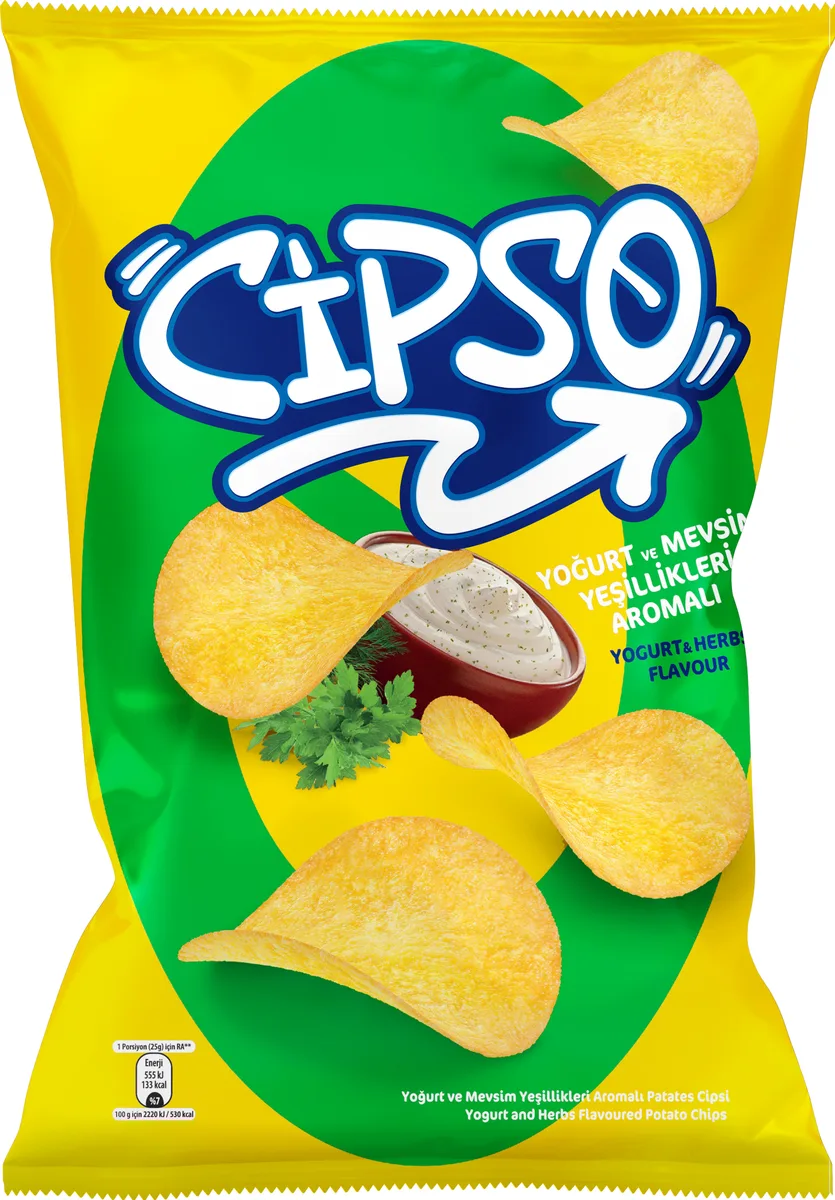 Cipso Yoğurt Ve Mevsim Yeşillikleri Aromalı 125 g