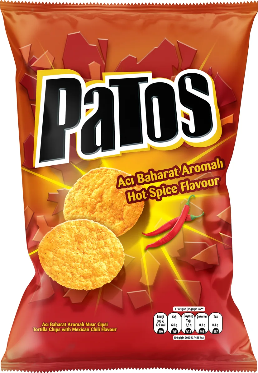 Patos Acı Baharat Aromalı 135 g
