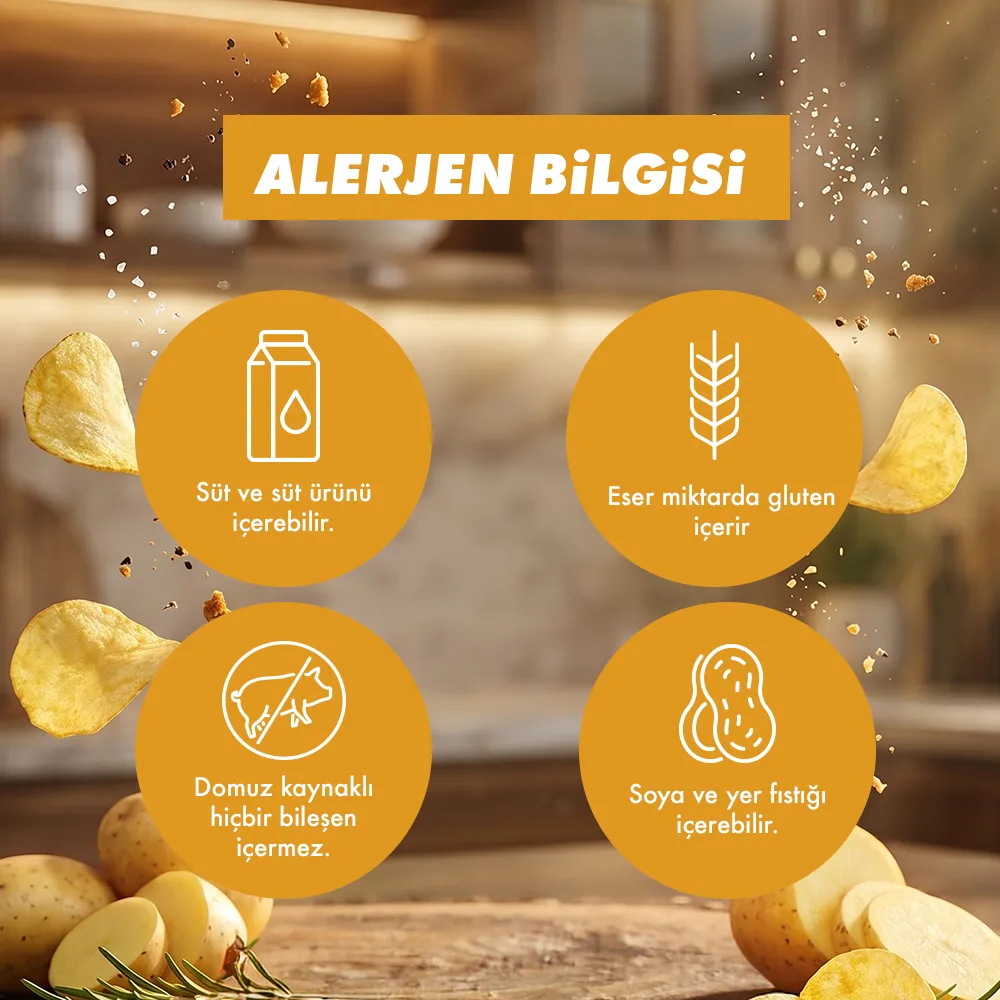 Amigo Düz Sade Patates Cipsi 150 g