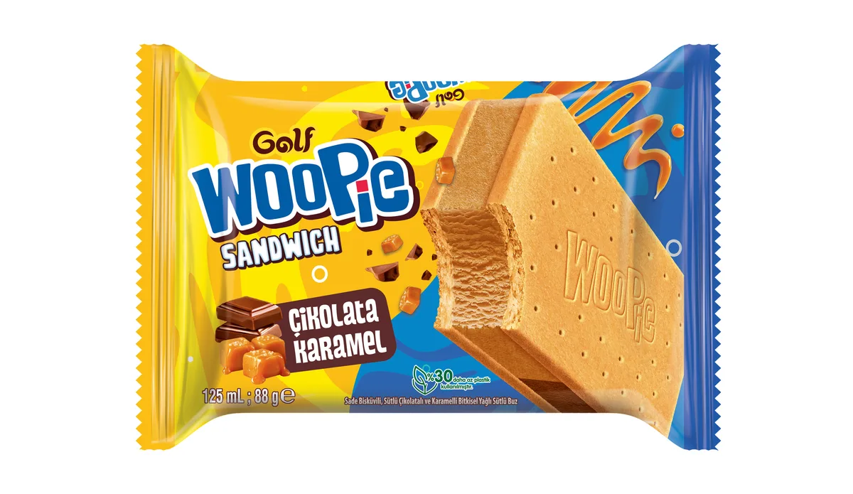 Golf Woopie Sandwıch Karamel&Çikolata 125 ml