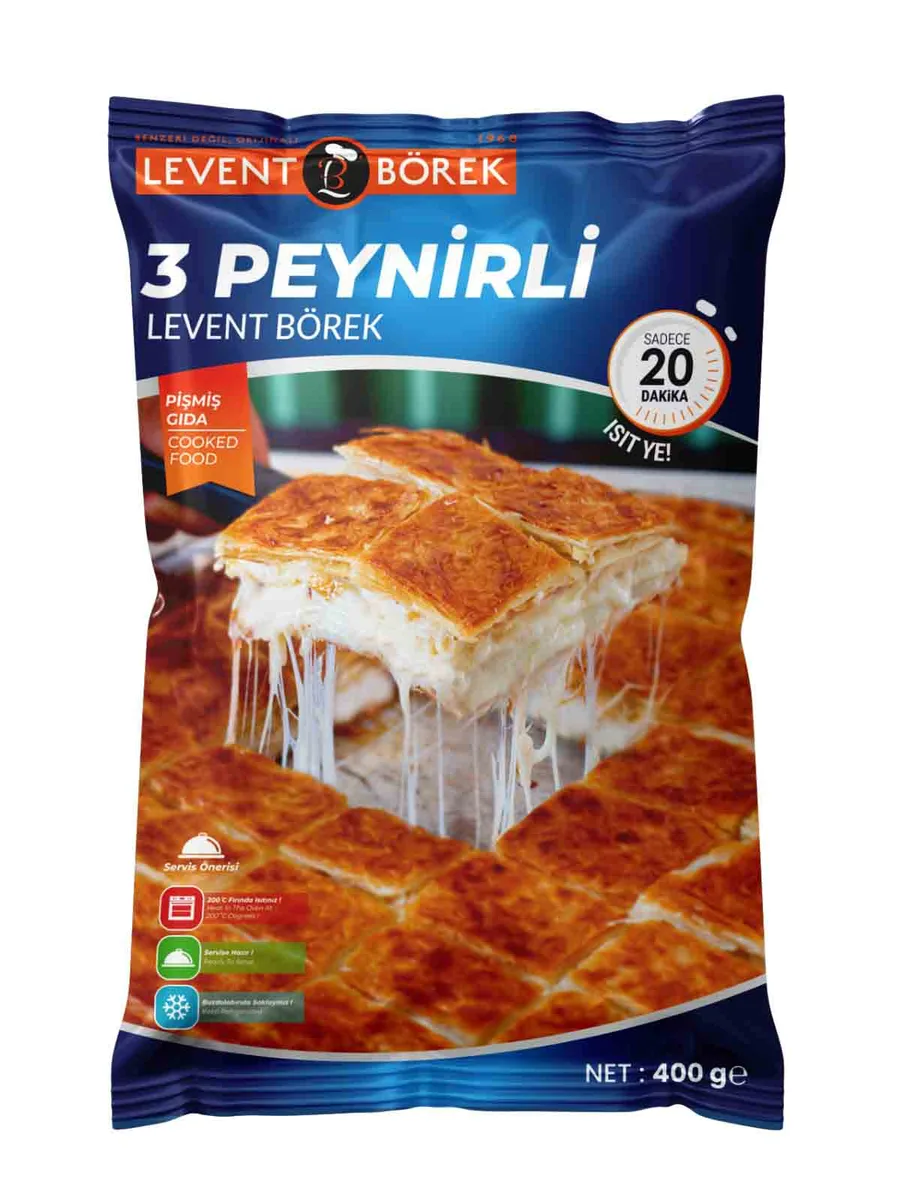 Levent Börek 3 Peynirli 400 g