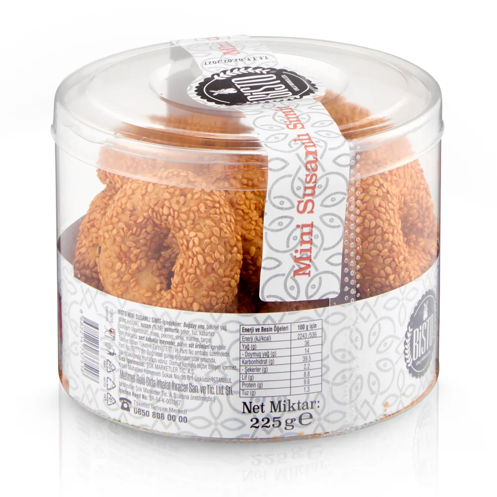 Bisto Mini Susamlı Simit 225 g
