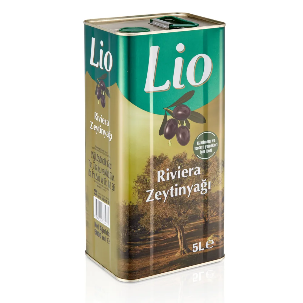 Lio Riviera Zeytinyağı Teneke 5 L