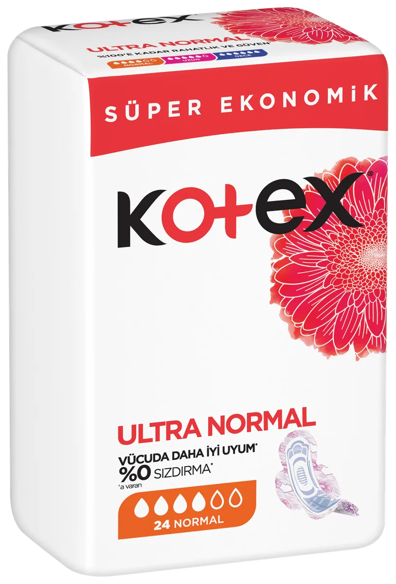 Kotex Ultra Hijyenik Ped Normal 24'lü