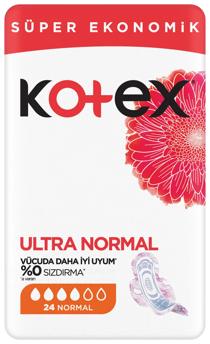 Kotex Ultra Hijyenik Ped Normal 24'lü