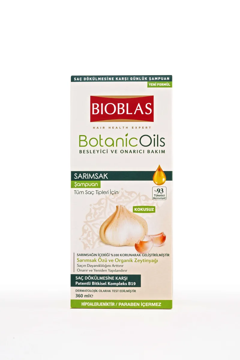 Bioblas Botanicoils Sarımsak Şampuanı 360 ml