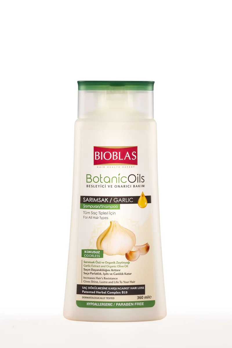 Bioblas Botanicoils Sarımsak Şampuanı 360 ml