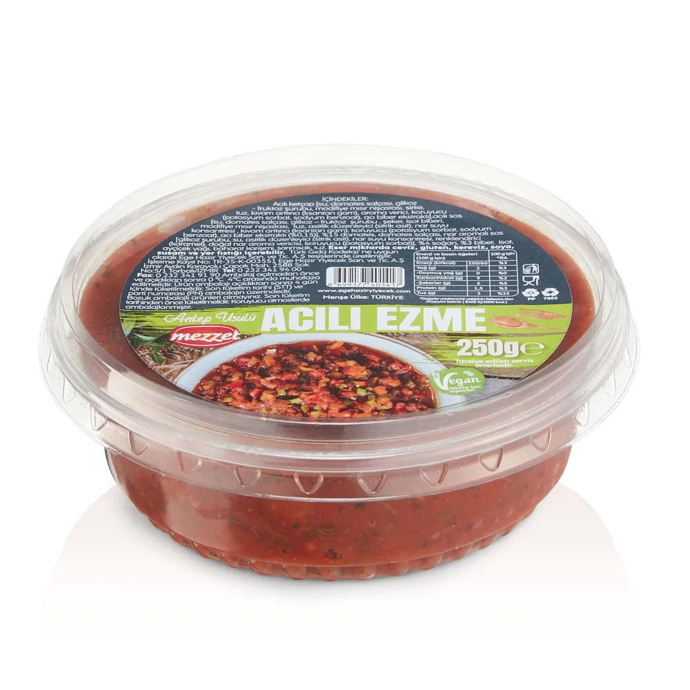 Mezzet Acılı Ezme 250 g
