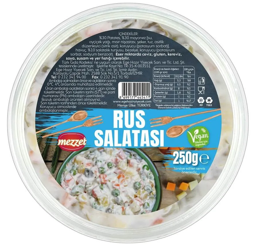 Mezzet Rus Salatası 250 g