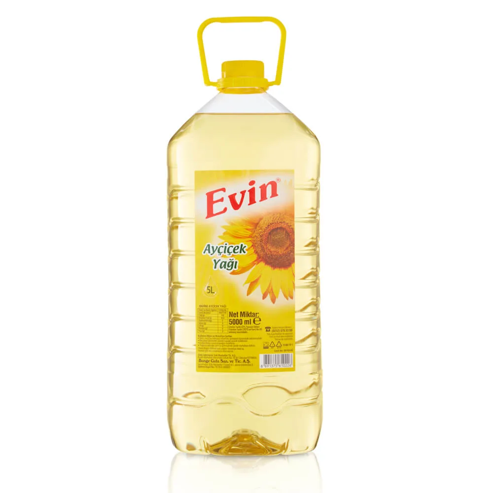 Evin Ayçiçek Yağı Pet 5 L