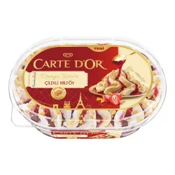Carte D'or Dünya Tatları Çilekli Milföy 800 ml