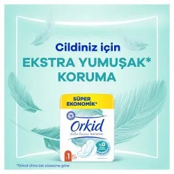 Orkid Ekstra Hassas Gece Hijyenik Ped 16'lı