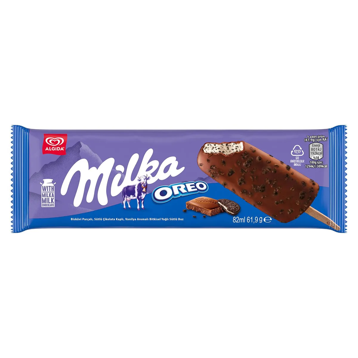 Algida Oreo Milka Stick 82 ml