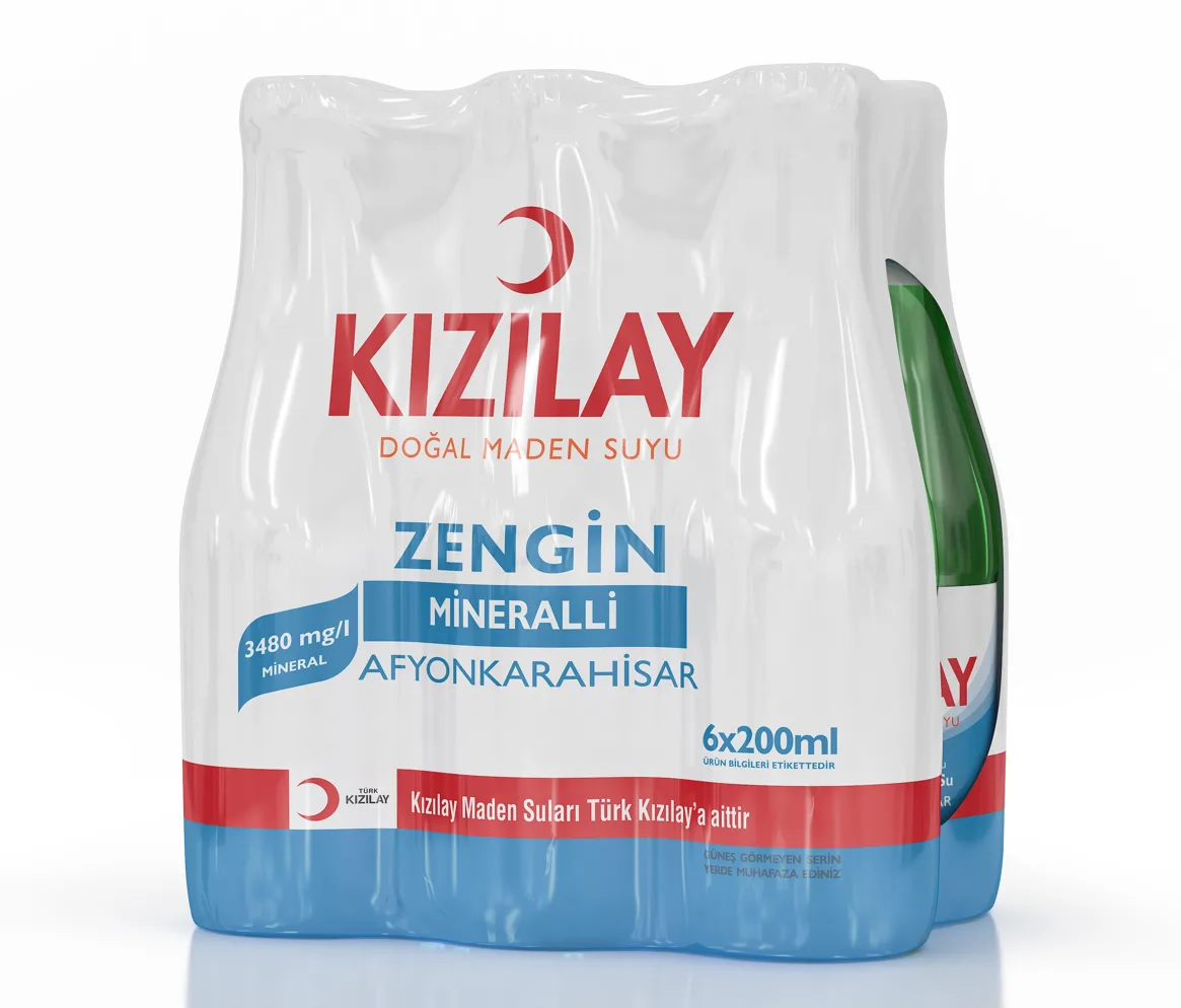 Kızılay Sade Maden Suyu 6*200 ml