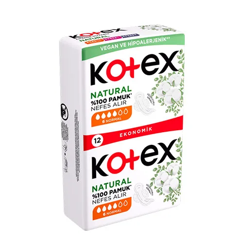 Kotex Natural Normal 12'li