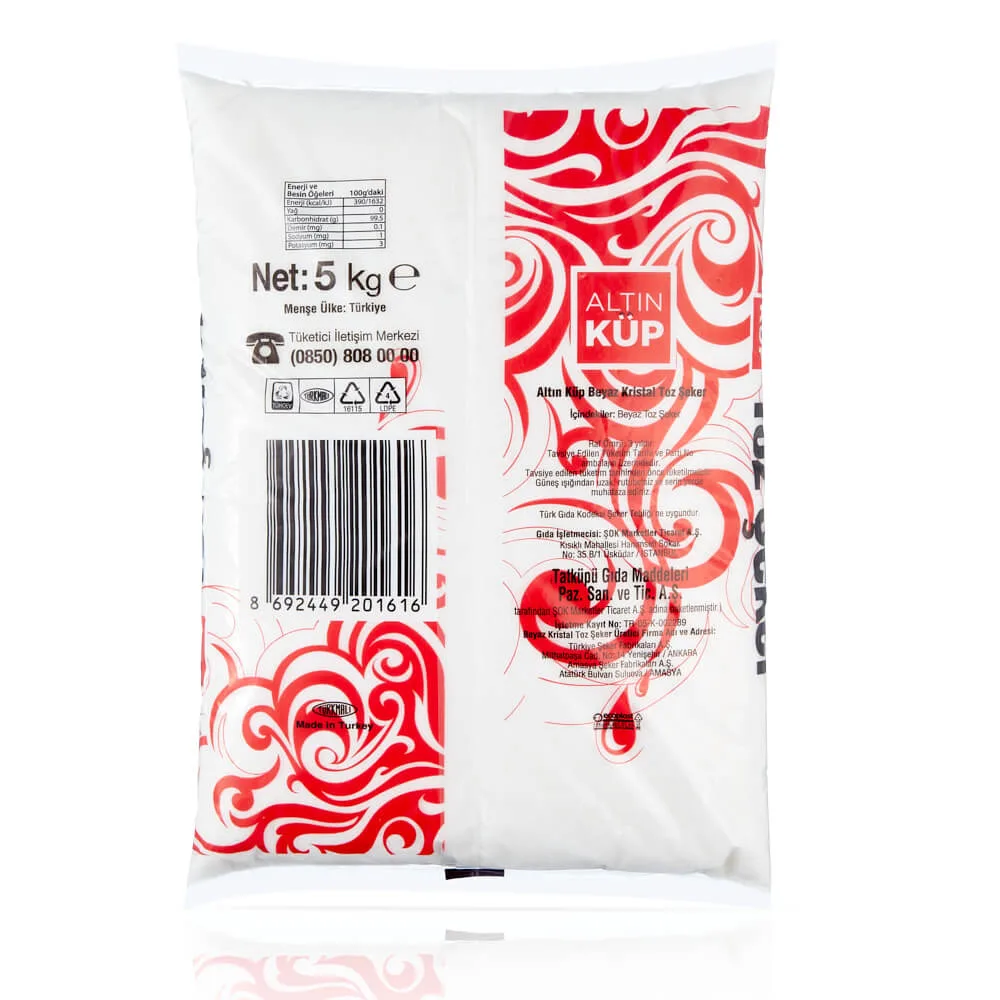 Altınküp Toz Şeker 5 kg