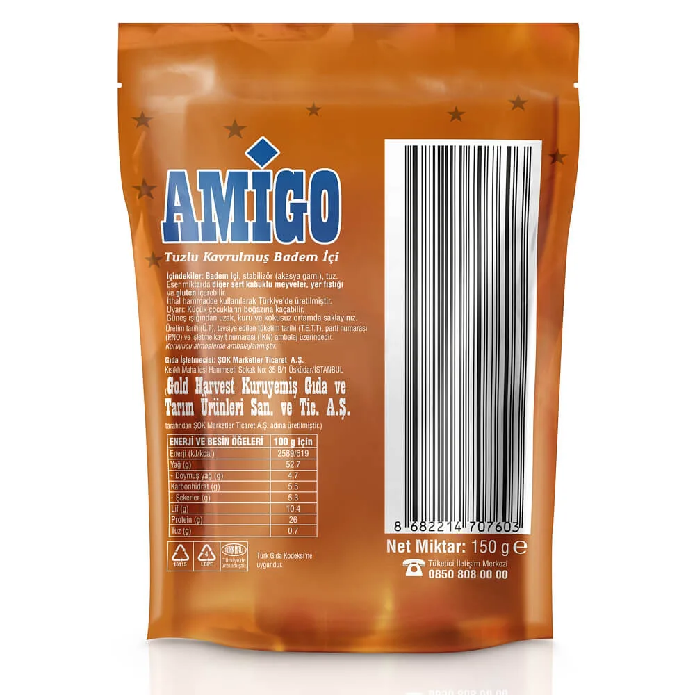 Amigo Badem İçi 150 g