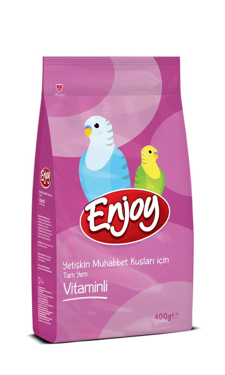 Enjoy Muhabbet Kuşu Yemi Vitaminli 400 Gr