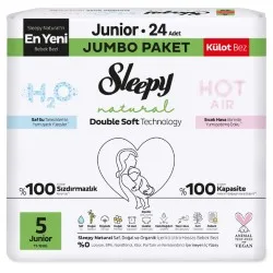 Sleepy Double Soft Külot Bebek Bezi Junior 24'lü