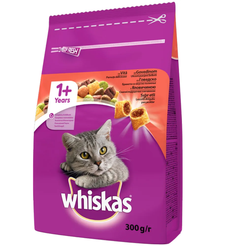 Whiskas Kedi Kuru Biftek Ve Havuçlu 300 Gr
