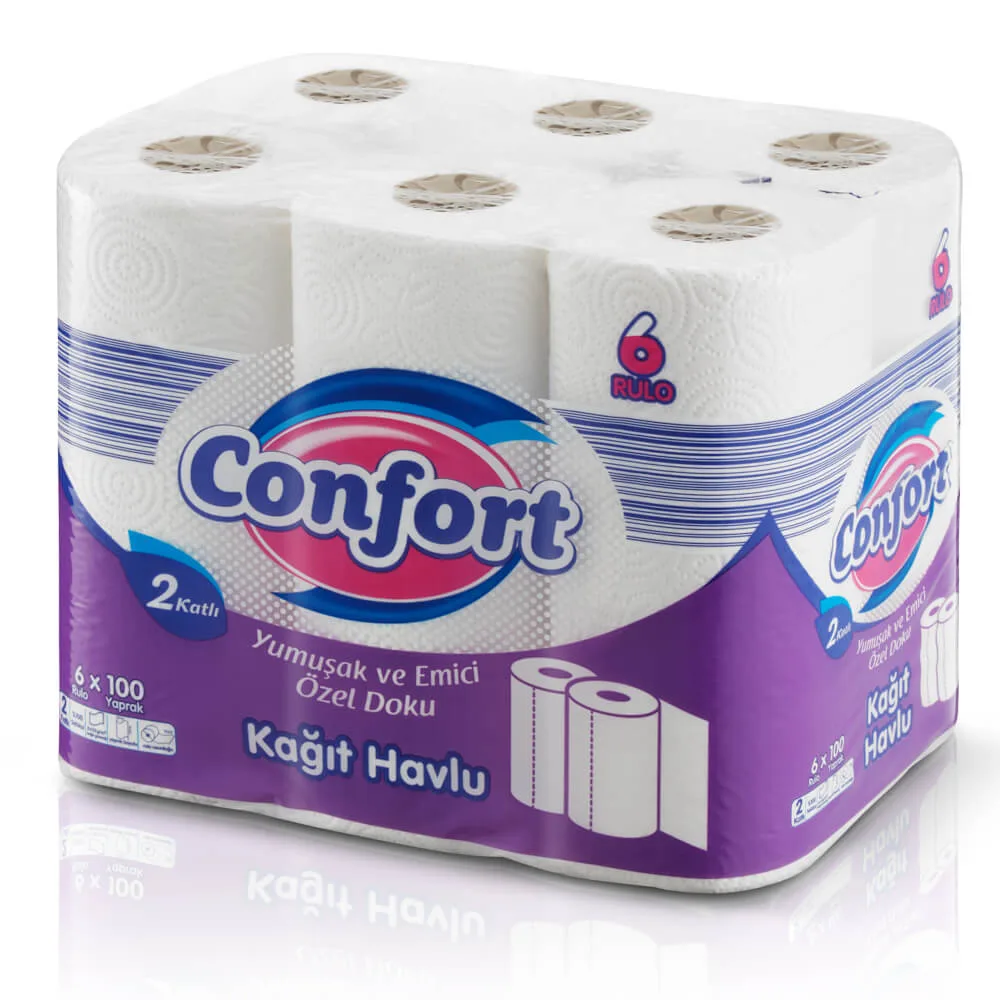 Confort Kağıt Havlu 6'lı