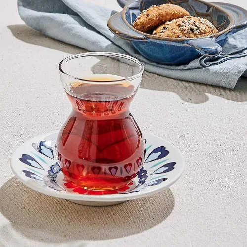 Paşabahçe Dantel Çay Bardağı 6'lı 145 Cc