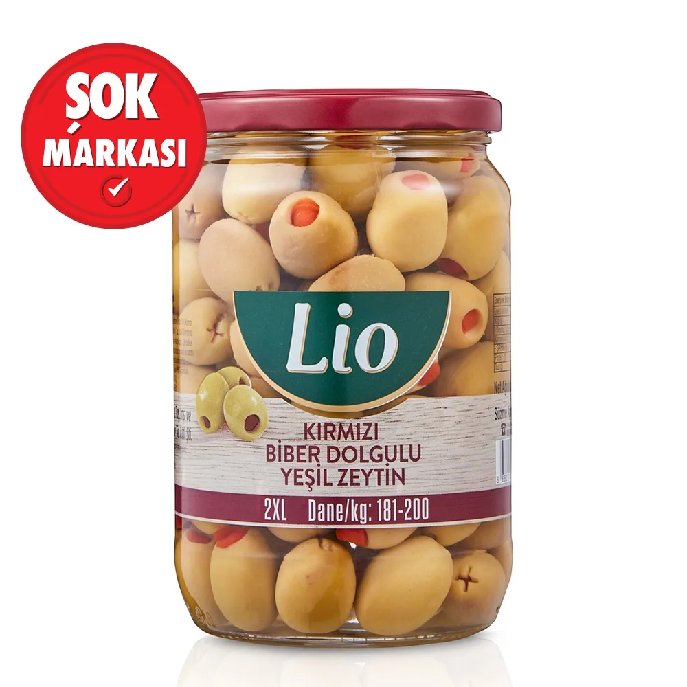 Lio Biberli Yeşil Zeytin(181-200) 400 g
