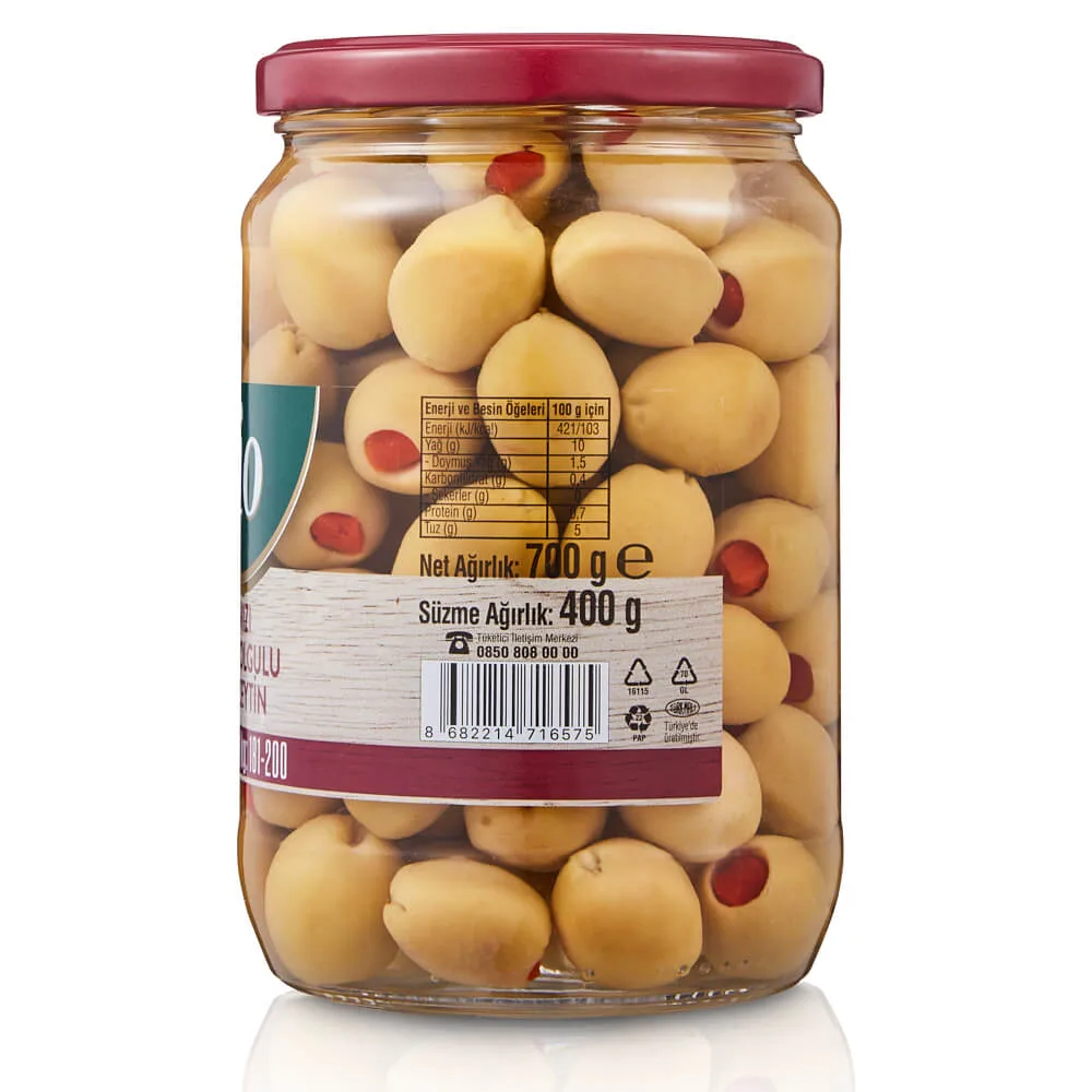 Lio Biberli Yeşil Zeytin(181-200) 400 g