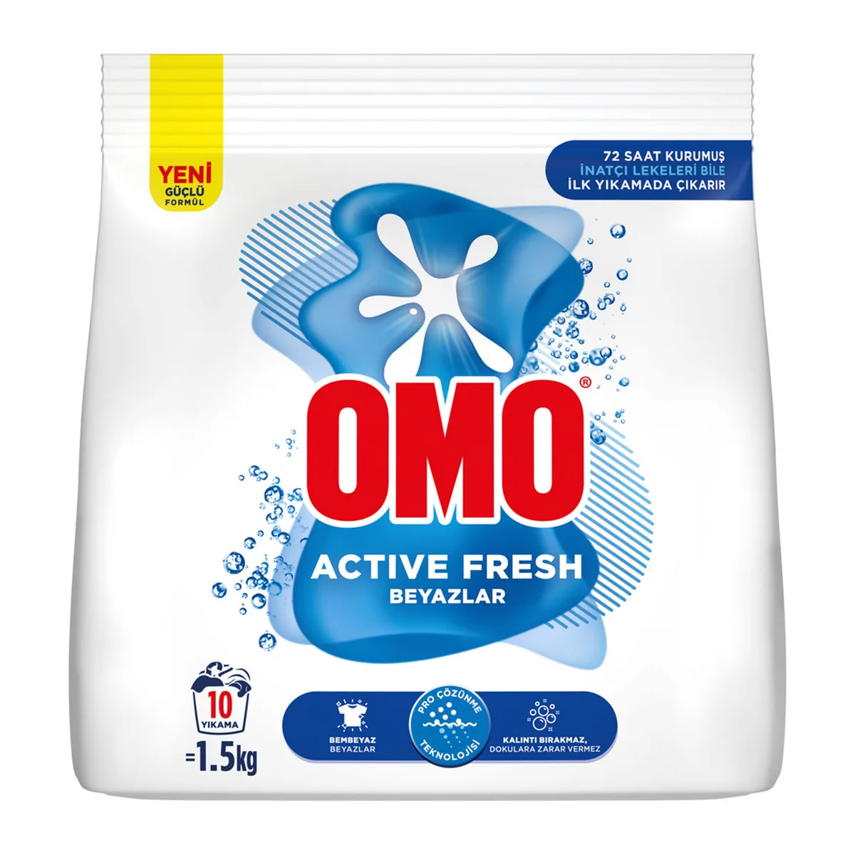 Omo Matik Active Fresh Toz Deterjan 1.5 Kg