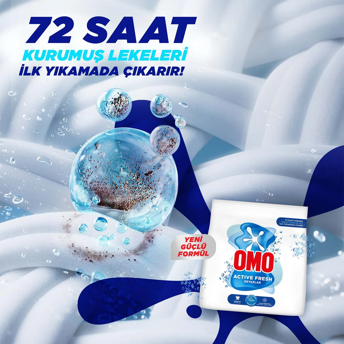 Omo Matik Active Fresh Toz Deterjan 1.5 Kg