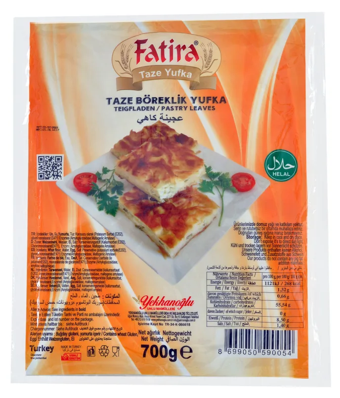 Fatira Böreklik Yufka 700 g