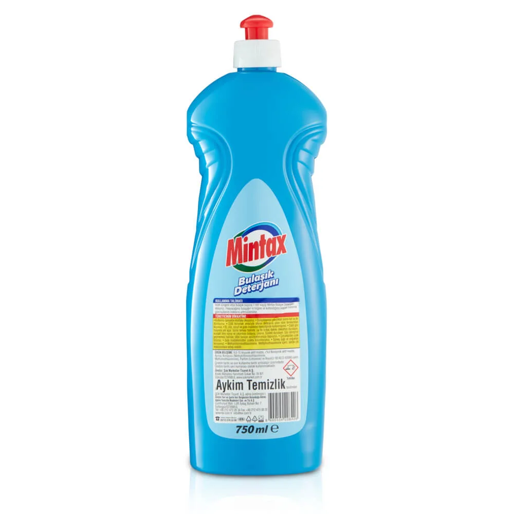 Mintax Sıvı Bulaşık Deterjanı Limonlu 750 ml