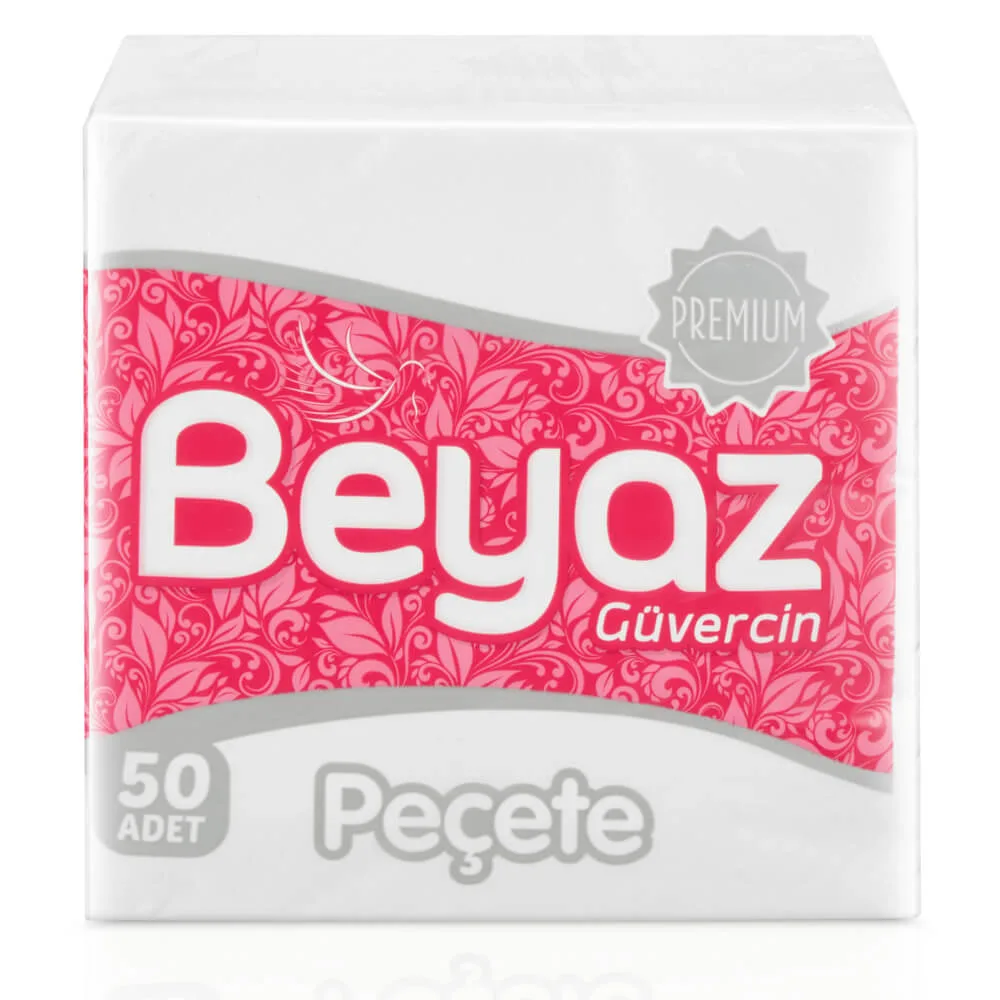 Beyaz Güvercin Premium Peçete 50'li