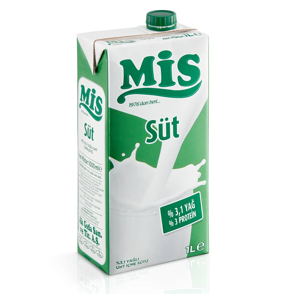 Mis Uht Süt %3.1 Yağlı 1 L